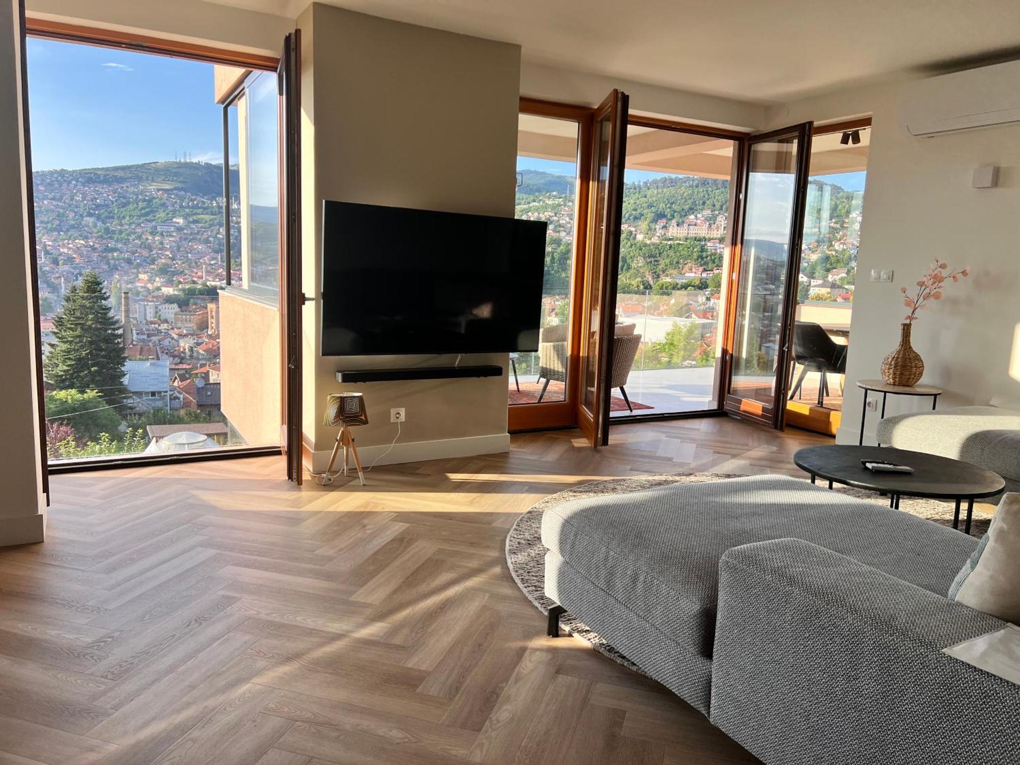 Apartament The Penthouse Sarajewo Pokój zdjęcie